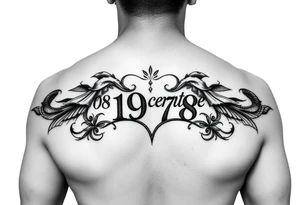 date of birth 08 november 1978 tattoo idea
