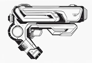 Futuristic Robot Arm tattoo idea