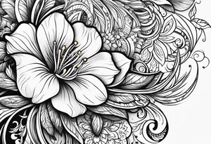 decorative design tattoo idea