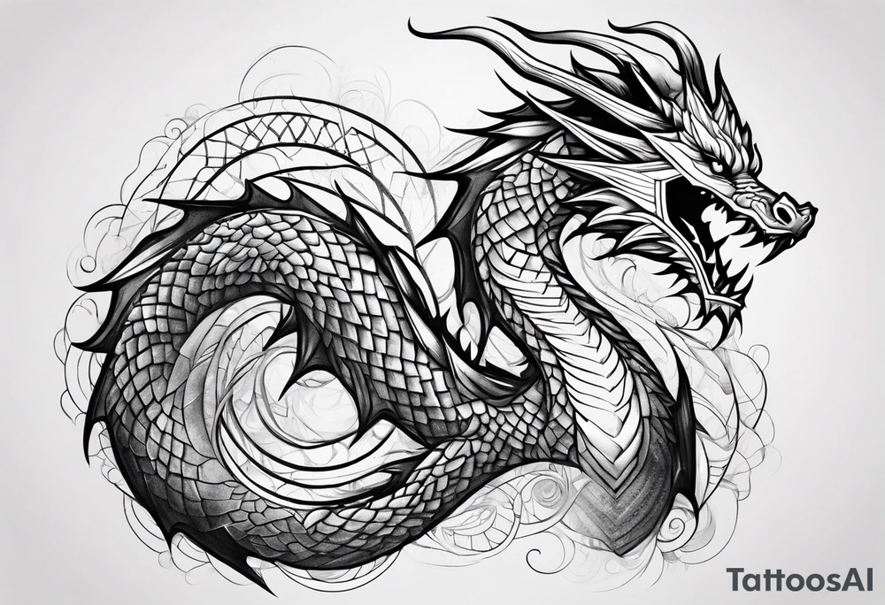 DRAGON tattoo idea