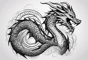 DRAGON tattoo idea