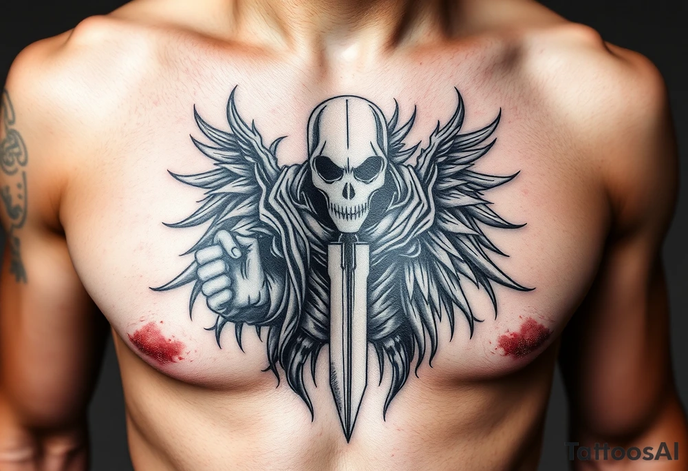 call of duty modern warfare 2 ghost tattoo idea