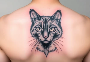 Black Cat tattoo idea