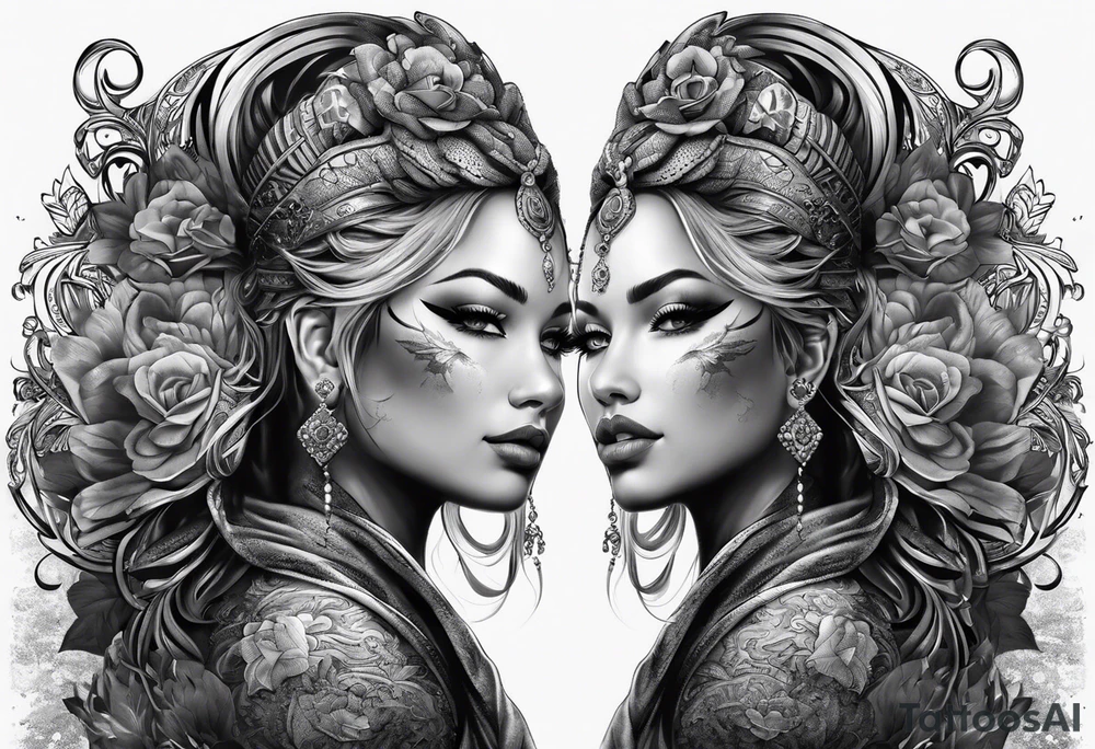 Madusa sleeve tattoo idea