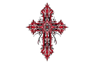 red cross tattoo idea