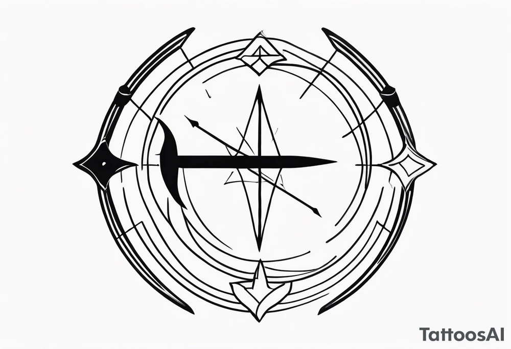Sagittarius tattoo idea