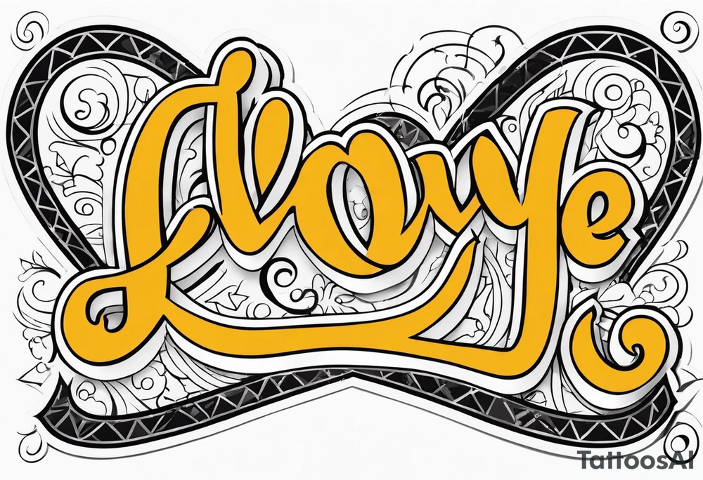 LOVE 
SHAWNIE tattoo idea