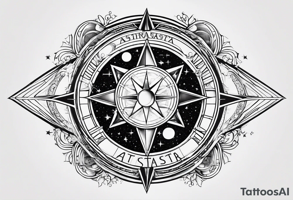 Per aspiration ad astra tattoo idea