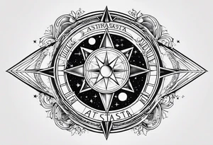 Per aspiration ad astra tattoo idea