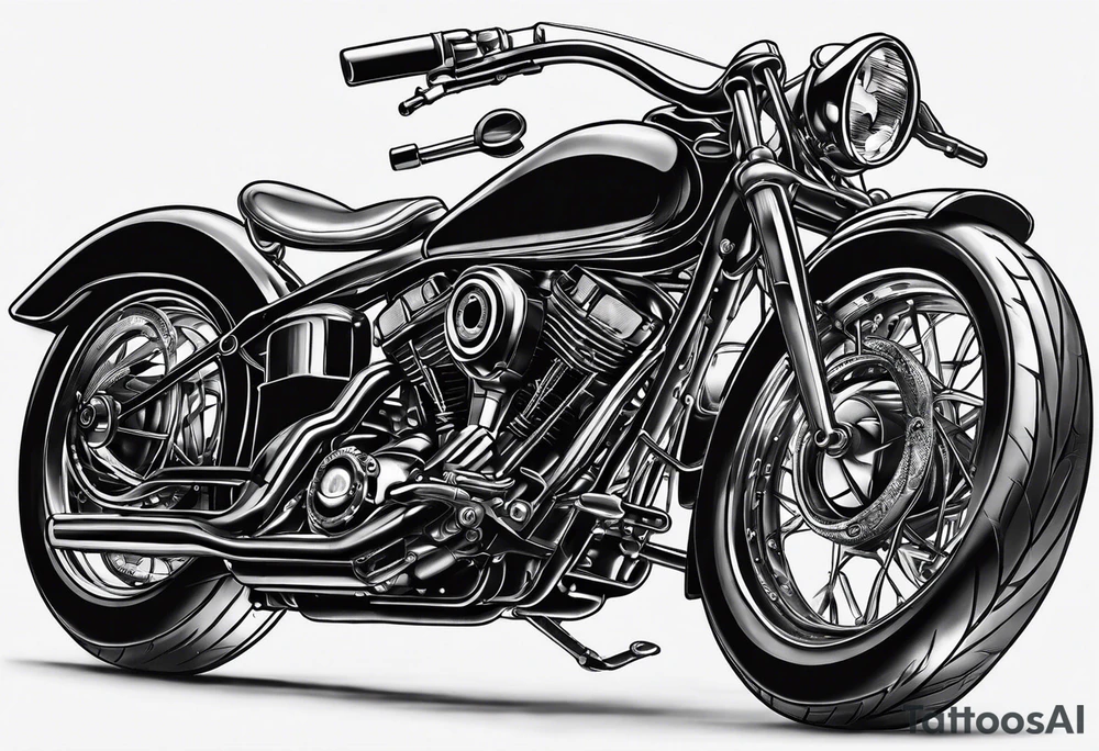 Machine shop tattoo idea