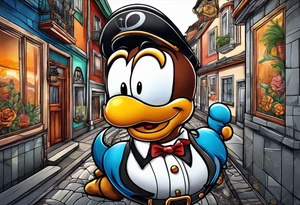 Scenes from Porto Alegre tattoo idea