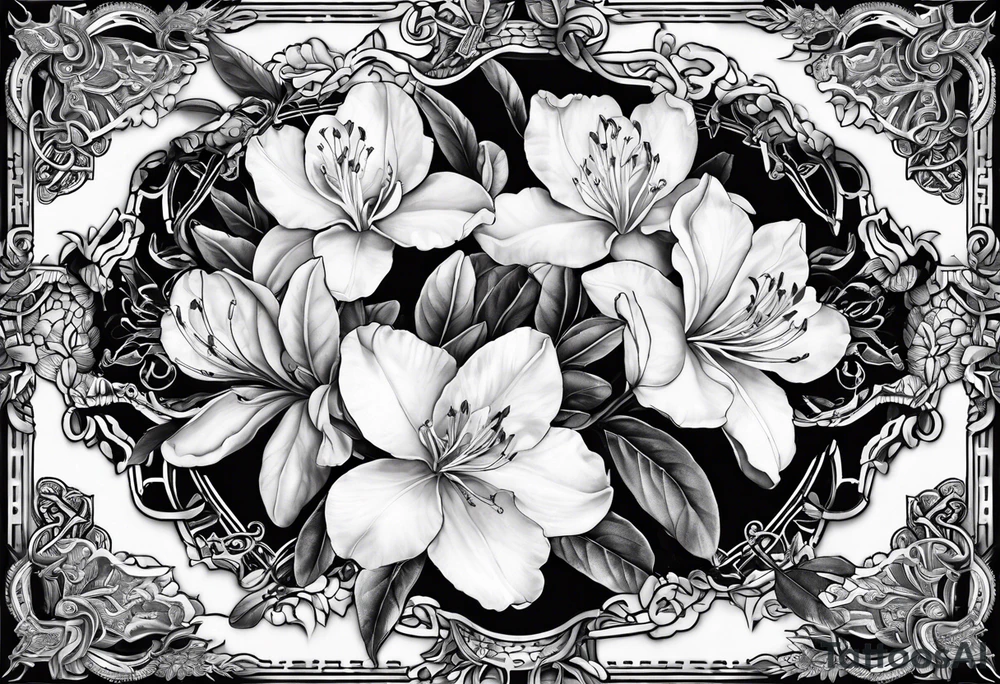Rhododendron
Carried to heaven on angels wings
11-18-49 Dad 7-14-23 tattoo idea