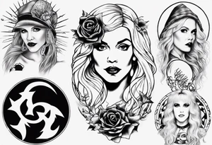 gwen stefani and stevie nicks tattoo idea