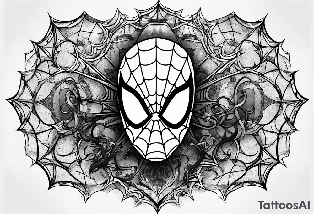 spider-man 3 tattoo idea