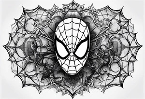spider-man 3 tattoo idea