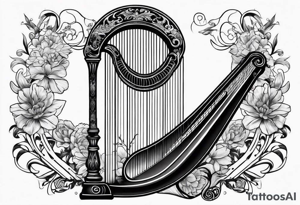 harpe tattoo idea