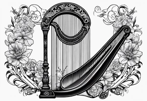 harpe tattoo idea