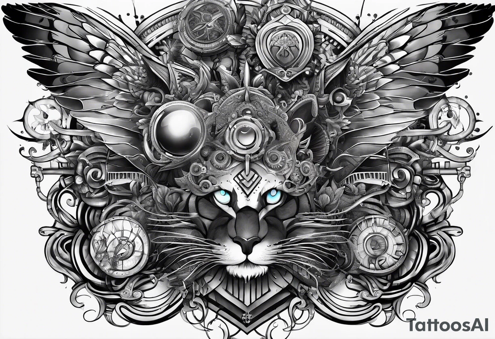 using my subconscious to make the right decisions tattoo idea