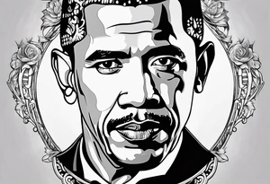 holy obama tattoo idea