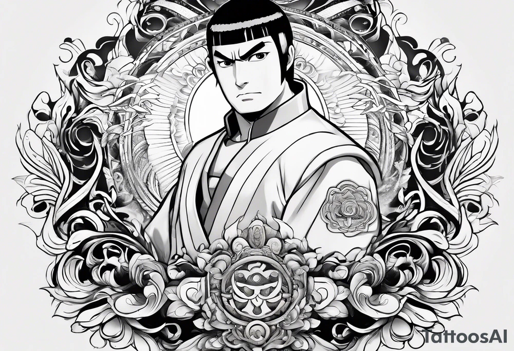 Rock Lee tattoo idea