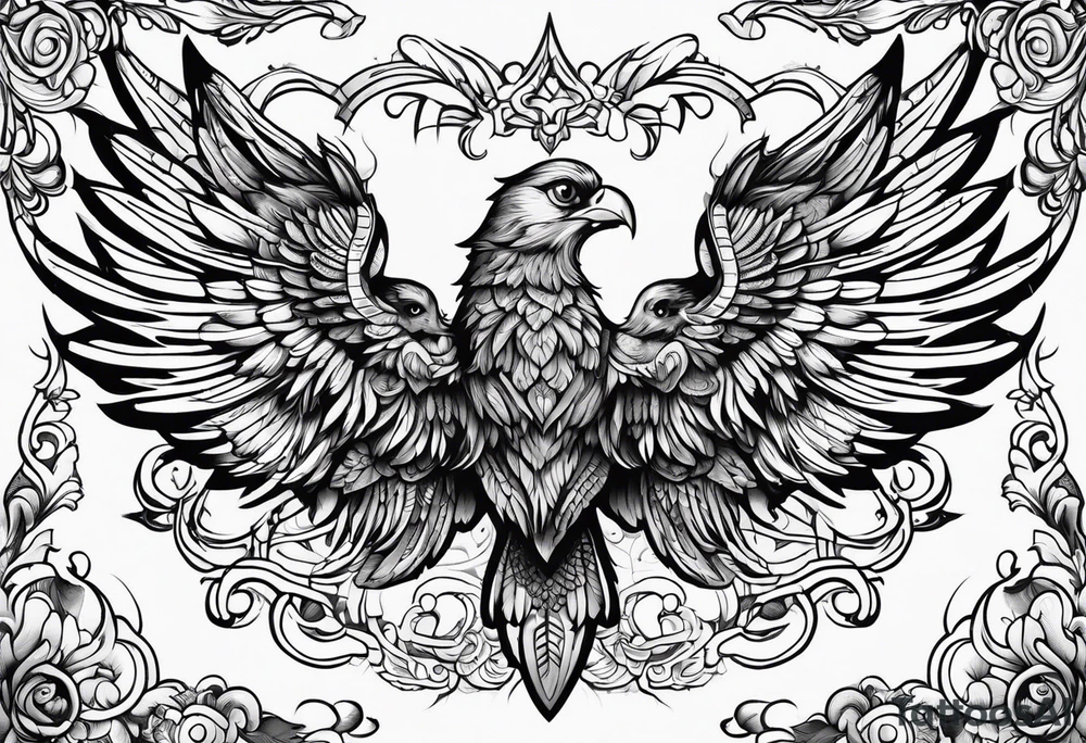 Wings tattoo idea