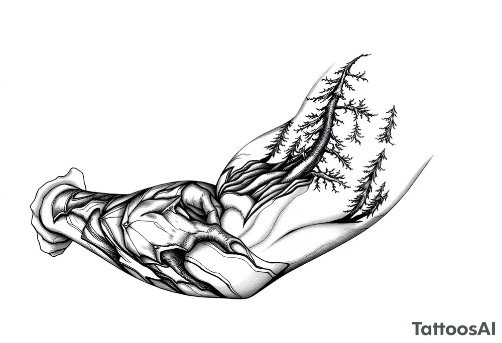 Dungeons and Dragons, Dungeon Master, Reading, Writing, Fantasy, Forest Scene tattoo idea