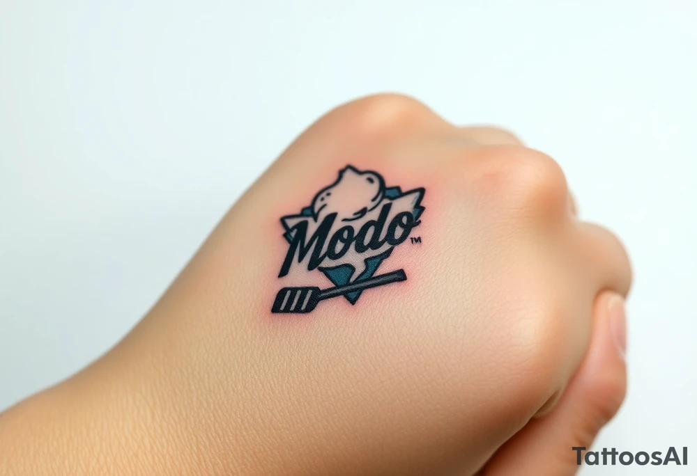 Modo hockey logo tattoo idea