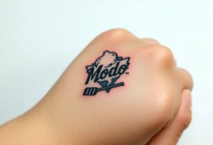 Modo hockey logo tattoo idea