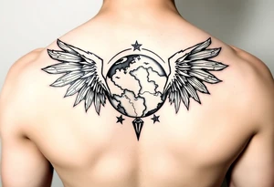 capricorn, virgo, earth, love tattoo idea