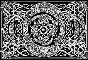 celtic symbols tattoo idea