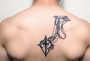 Feminine Christian jaw and throat tattoo tattoo idea
