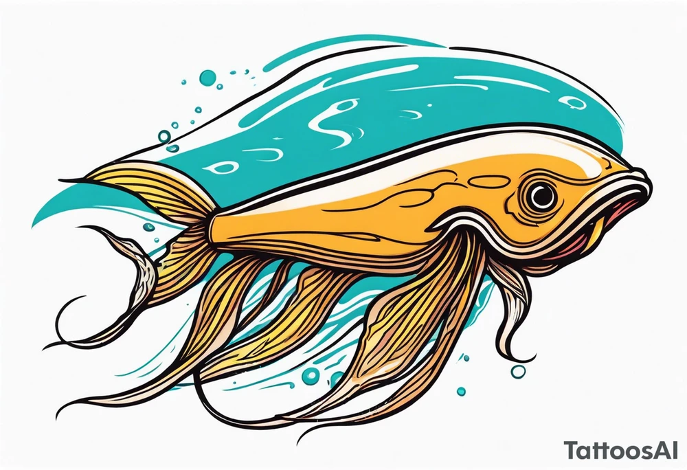 bigfin squid tattoo idea