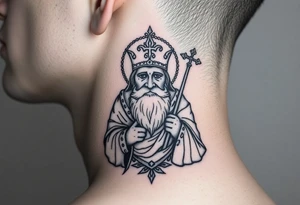 Saints like St. Nicholas or St. Andrew tattoo idea