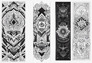 Schöne Zukunft nicht zurück schauen tattoo idea