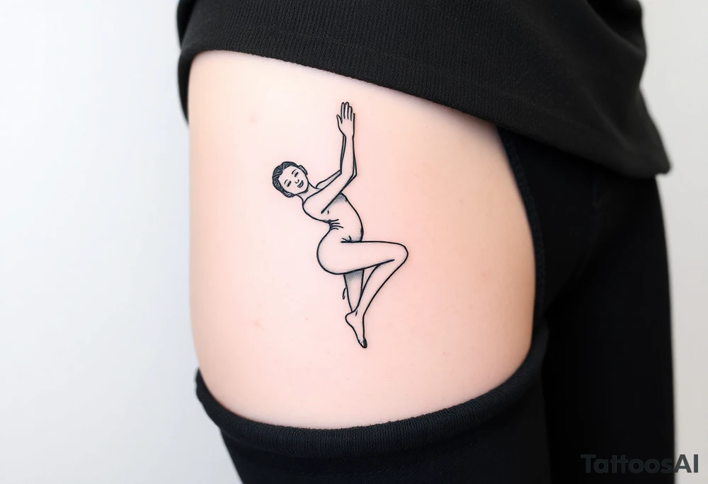 Contortionist tattoo idea