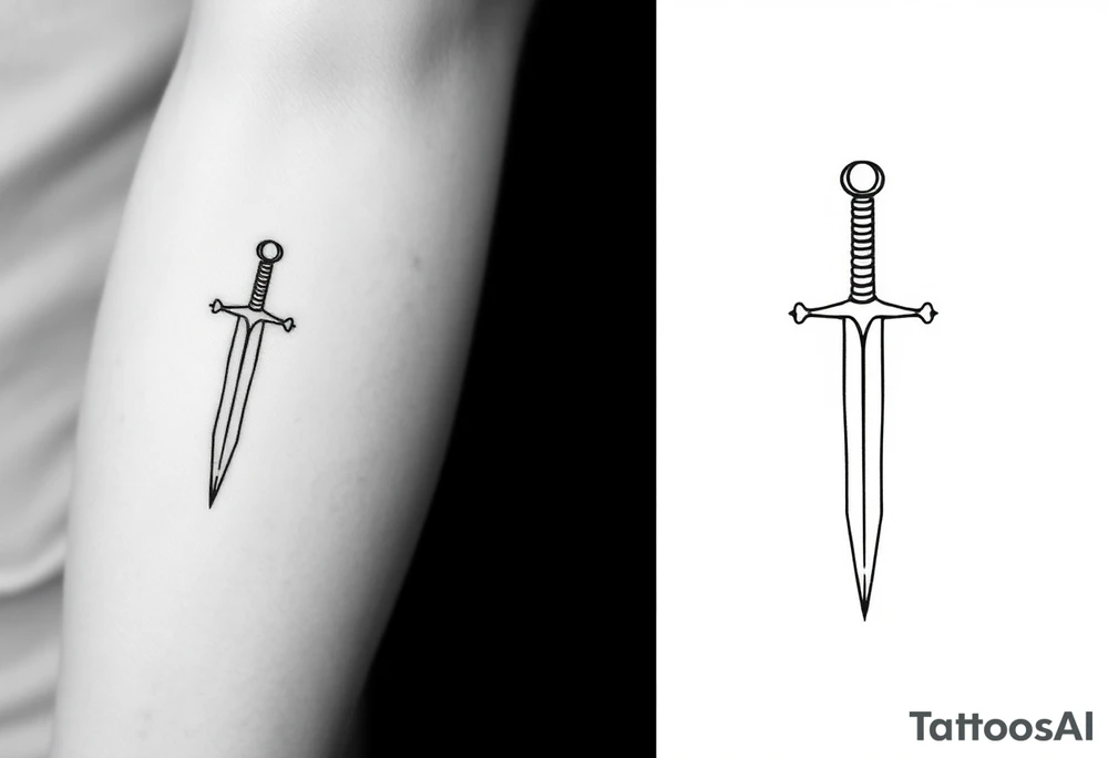 Sword tattoo idea