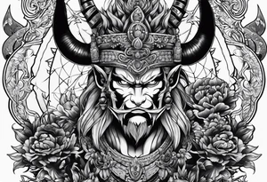 Zenitsu démon alaire tattoo idea