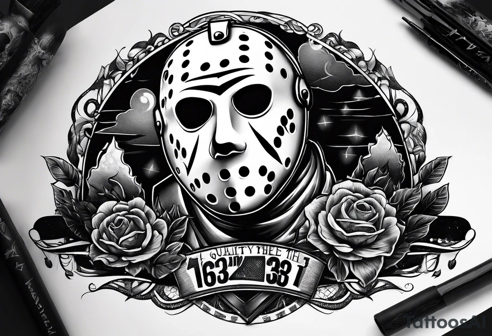 Friday the 13th tattoo idea