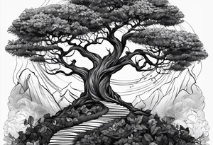 Tree of elfs tattoo idea