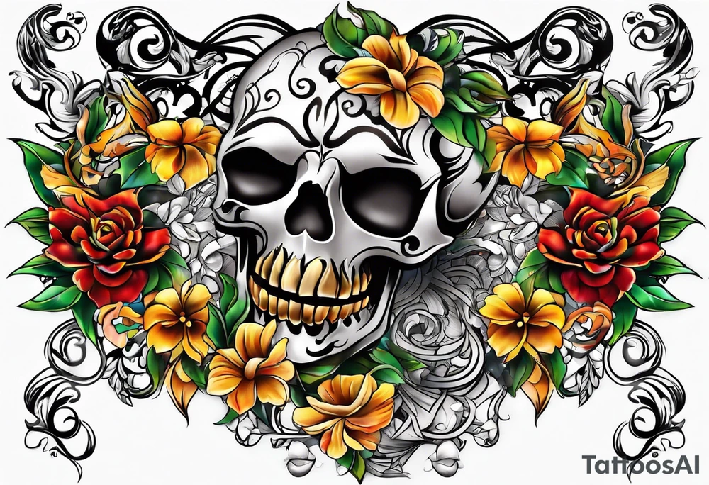 Full back tattoo body tattoo idea