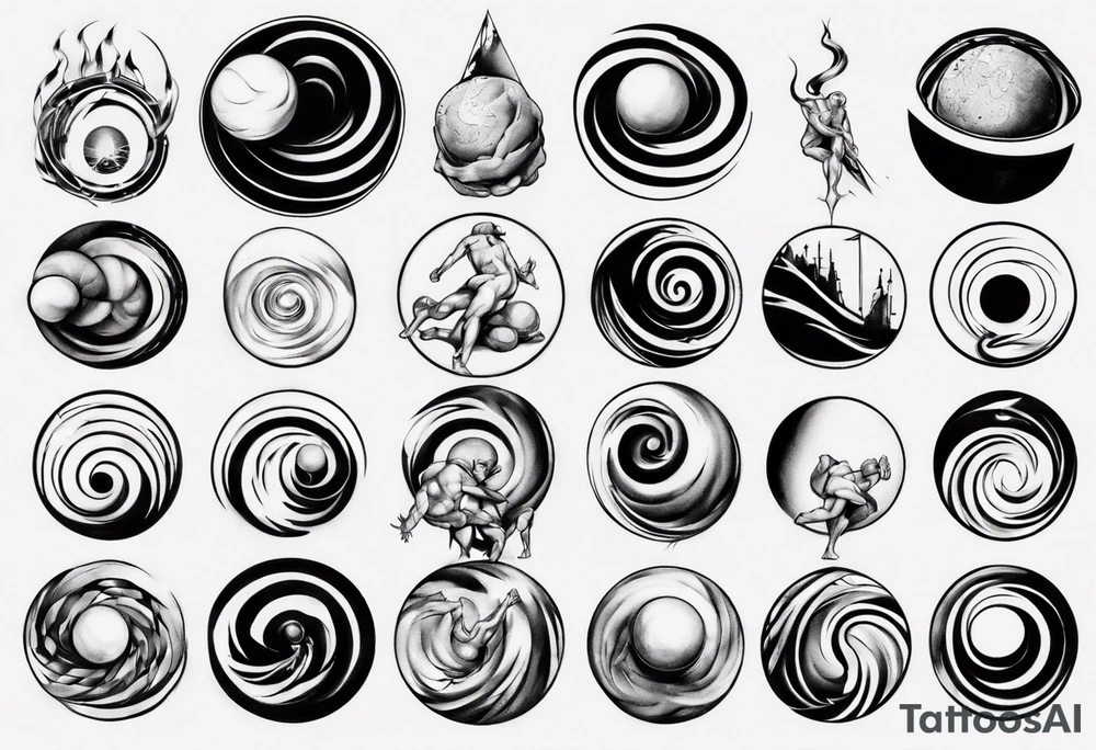 sisyphus tattoo idea
