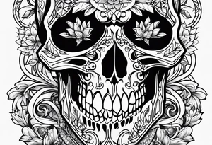 skeleton tattoo idea