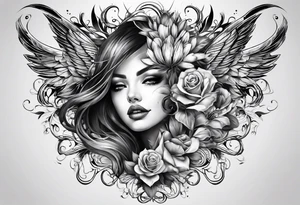 Skin ripping tattoo idea