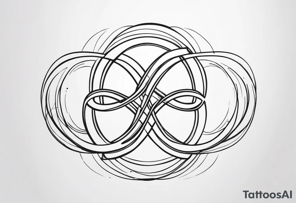 Infinity, family, love tattoo idea