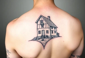 Gaelic representation of my son growing up and leaving home tattoo idea