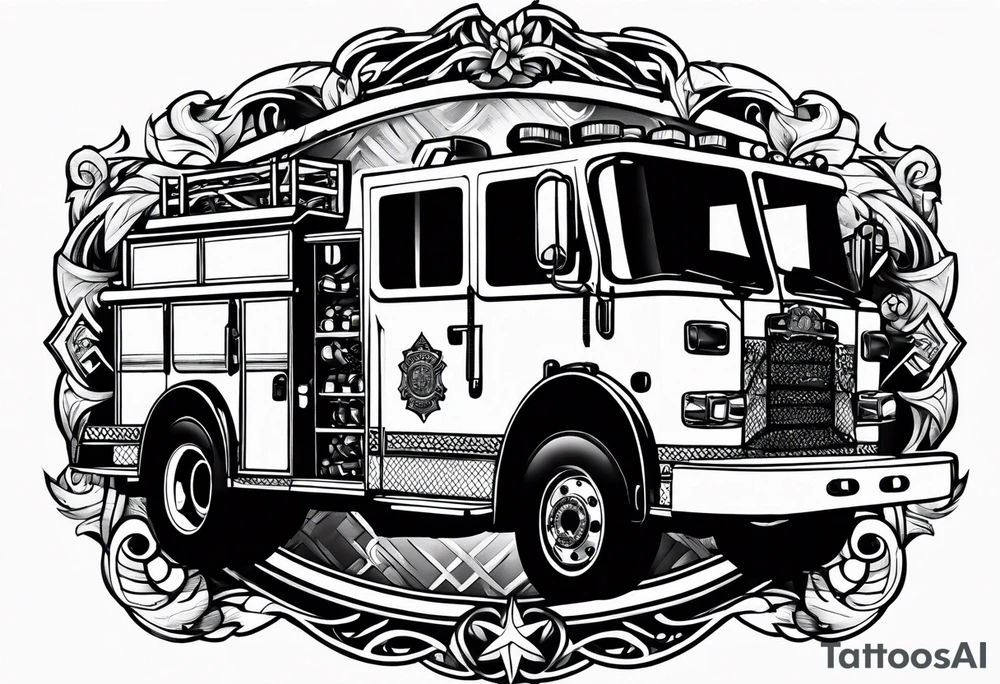 Firefighter tattoo idea