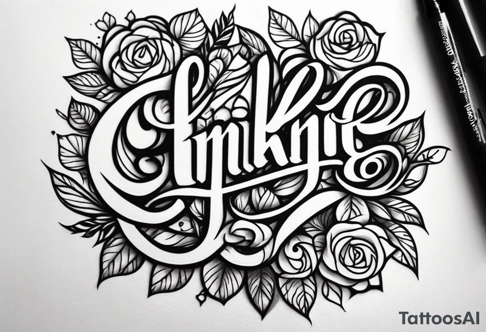 Anika Rose tattoo idea