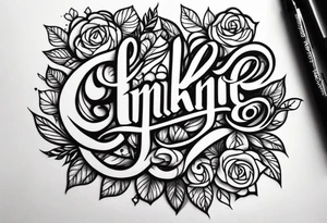 Anika Rose tattoo idea