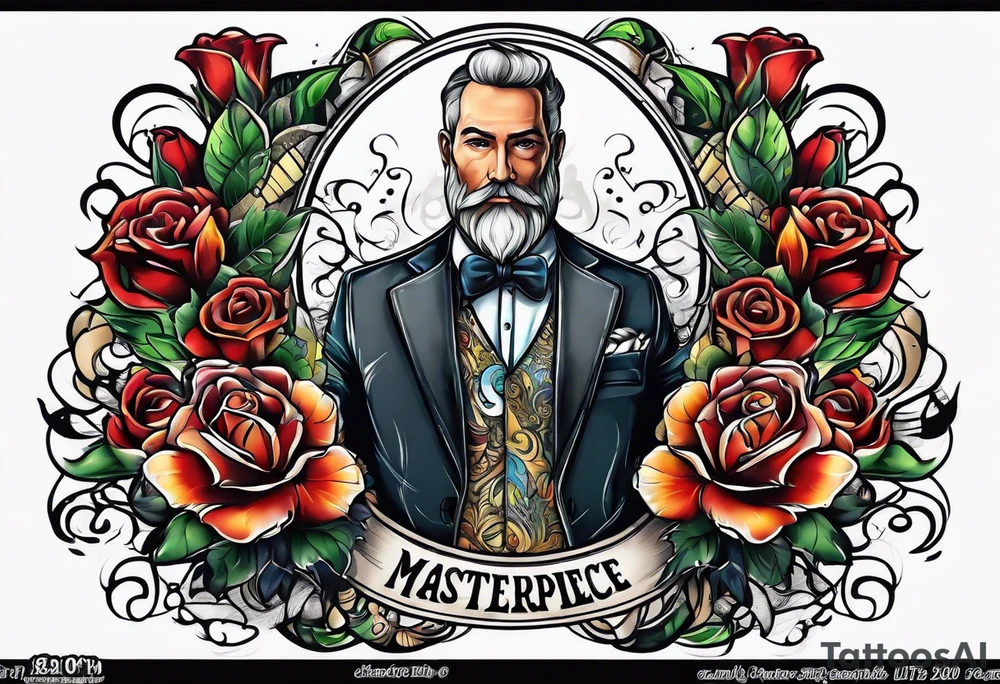Father and son tattoo idea