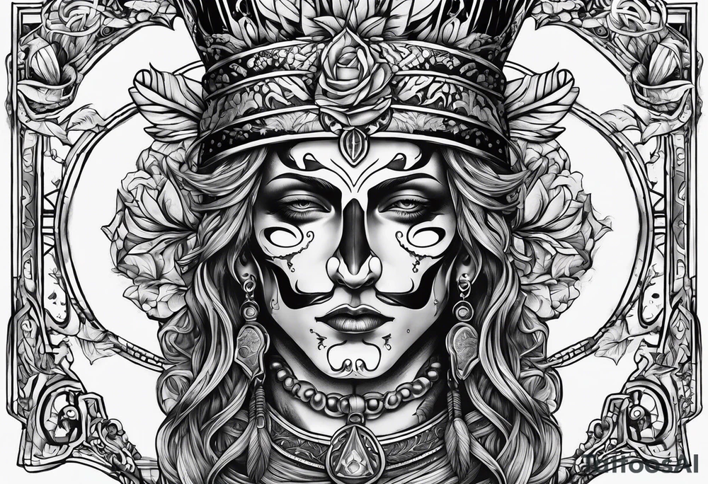 hanged man tattoo idea